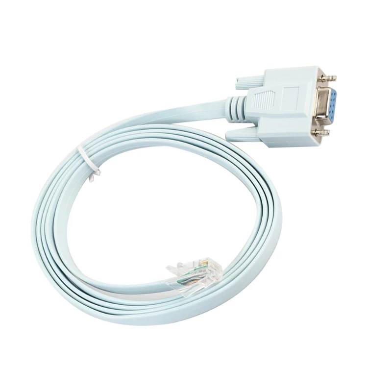 N0HB Konzoly Kábel pre Cisco Sieťových Zariadení Serial RS232 Port Rollover Káble 9-PIN DB-9 Konzoly RJ45 Kábel 1,5 m/59