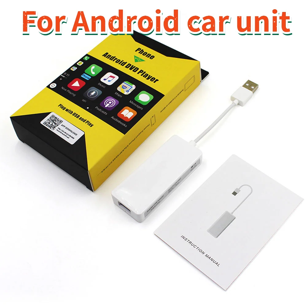 Carlinkit Káblové CarPlay Smart Link Dongle pre iPhone/Android telefónu Pre Autá Vedúci Celok (Systém Android) Airplay/Zrkadlo/IOS13