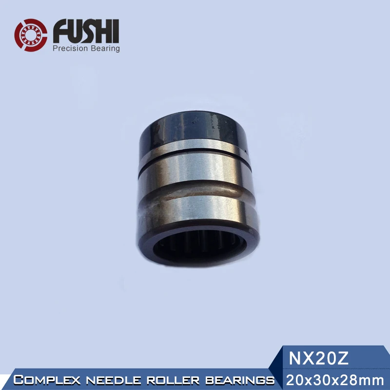 NX20Z v Kombinácii Ložiská 20*30*28 mm ( 1 ks) Ihlové Plný Axiálne Guľkové Ložisko NX20 Z