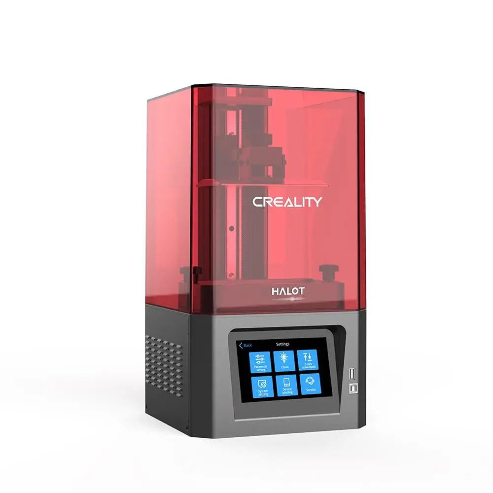 Creality HALOT JEDEN CL-60 UV Živice 3D Tlačiarne, LCD Photocuring Loptu Lineárne Koľajnice Systém Filtrácie Vzduchu Veľkosť Tlače 127X80X160mm